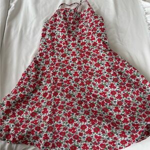 Polo by Ralph Lauren Red Floral Kids Dress